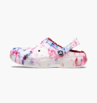 Сандалі дитячі Crocs Classic Lined Tie Dye Multi 206341-6TS