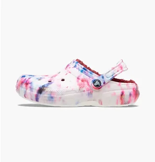 Сандали детские Crocs Classic Lined Tie Dye Multi 206341-6TS