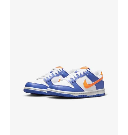 Кросівки дитячі Nike Dunk Low Knicks White/Blue FN7783-400