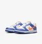 Кросівки дитячі Nike Dunk Low Knicks White/Blue FN7783-400