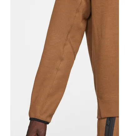 Свитшот мужской Nike Sportswear Tech Fleece Crew Brown FB7916-281