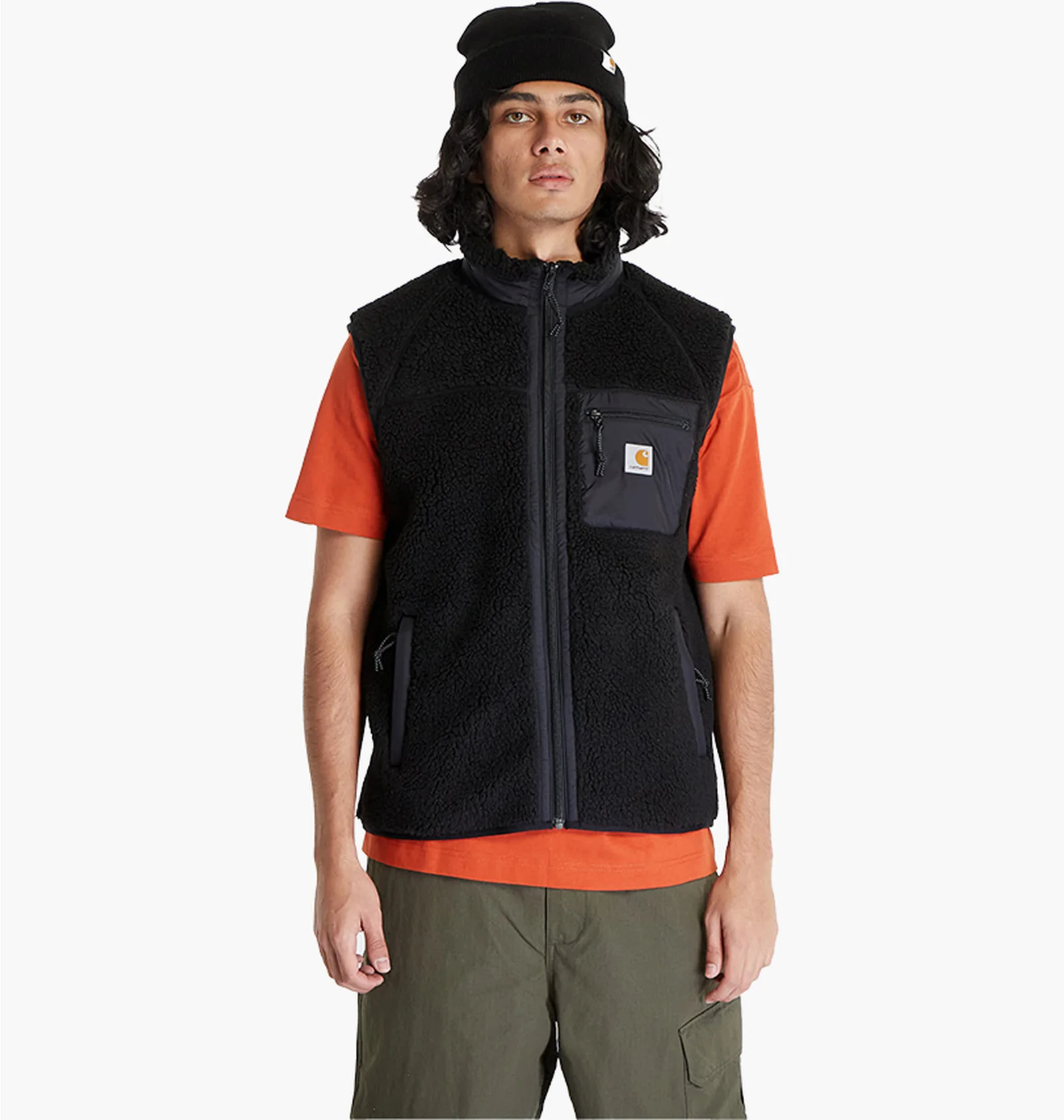 ᐉ Жилетка мужская Carhartt Wip Prentis Vest Liner Black I026719