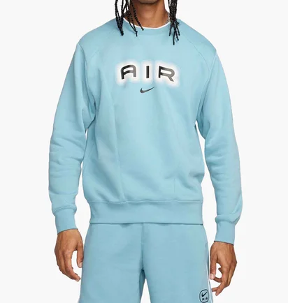 Свитшот мужской Nike Sw Air Crew Light Blue HM0177-464