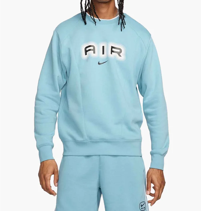 Свитшот мужской Nike Sw Air Crew Light Blue HM0177-464