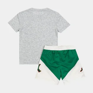 Спортивний костюм дитячий Air Jordan Stacked Play Short Grey/Green 85D768-E1P