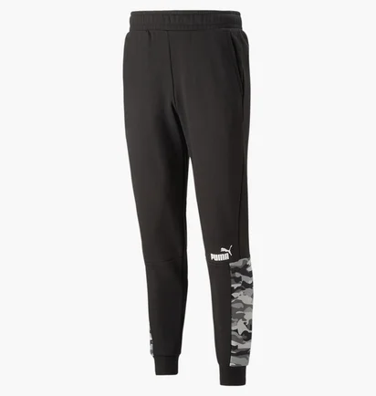 Штаны мужские Puma Essentials Block Camo Black 673339-01