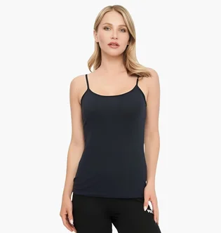 Майка женская Kappa Canotta Spalla Stretta Blue K2301-BLUNAVY