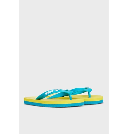 Тапочки дитячі Arena Flip Flop Jr Light Blue/Yellow 004374-101