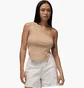 Майка женская Air Jordan Asymmetrical Rib Tank Beige FN5798-244