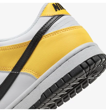 Кроссовки детские Nike Dunk Low Next Nature Gs Citron Pulse Yellow/White FN3807-800