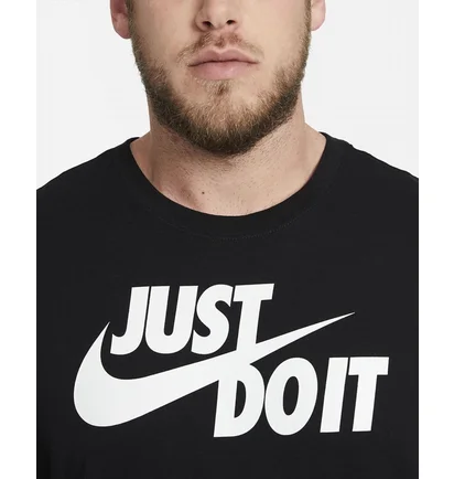Футболка чоловіча Nike M Nsw Tee Just Do It Swoosh Black AR5006-011