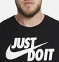 Футболка чоловіча Nike M Nsw Tee Just Do It Swoosh Black AR5006-011