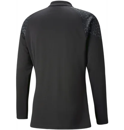 Кофта мужская Puma Long-Sleeve T-Shirt Teamcup Training 1/4 Zip Top Black 657982-003