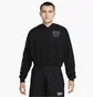 Худи унисекс Nike Sportswear Club Fleece Oversized Graphic Crop Black HJ0925-010