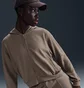 Толстовка женская Nike Nsw Chll Ft Fz Hdy Brown FN2415-233