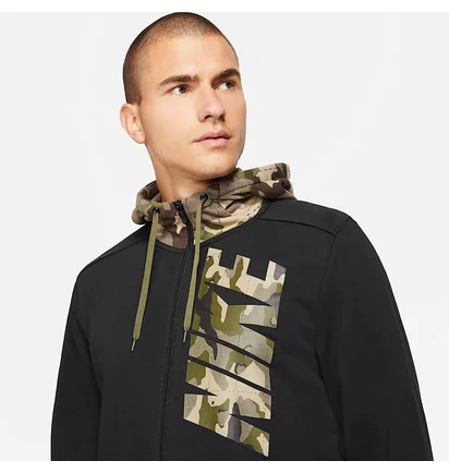 Толстовка мужская Nike Dri-Fit Black DD1733-010
