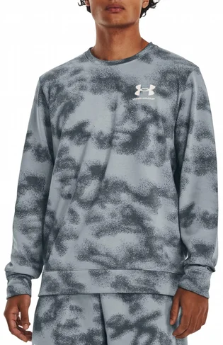 Свитшот мужской Under Armour Sweatshirt Ua Rival Terry Nov Crew Grey 1377186-465