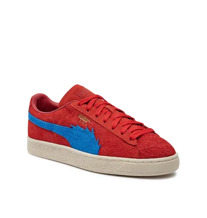 Кроссовки мужские Puma One Piece X Suede Red 396520-01
