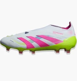 Бутсы унисекс Adidas Predator Elite Ll White/Pink ID3876