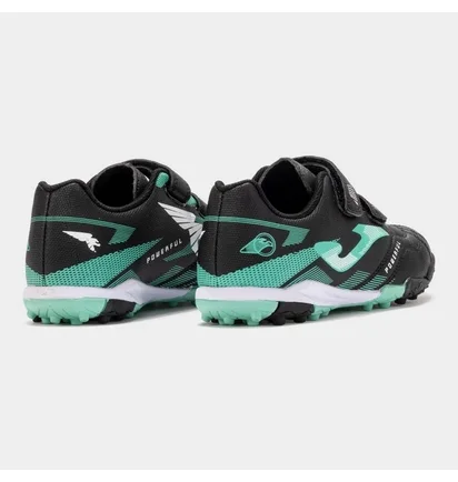 Сороконіжки чоловічі Joma Powerfull Jr Tf Black/Turquoise POJS2501TFV