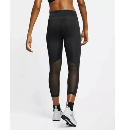 Легінси жіночі Nike Fast Mid Rise Crop Length Black DB4380-010