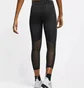 Легінси жіночі Nike Fast Mid Rise Crop Length Black DB4380-010