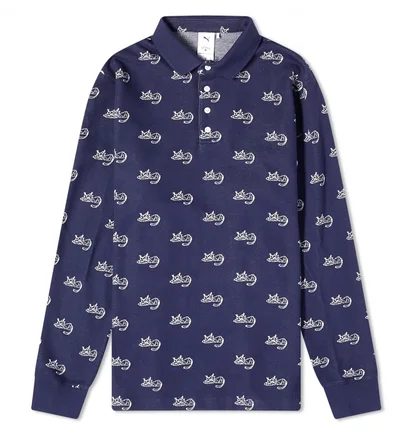 Кофта чоловіча Puma X Noah Jacquard Polo Blue 623863-06