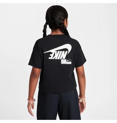 Футболка детская Nike Sportswear T-Shirt Black HM6306-010