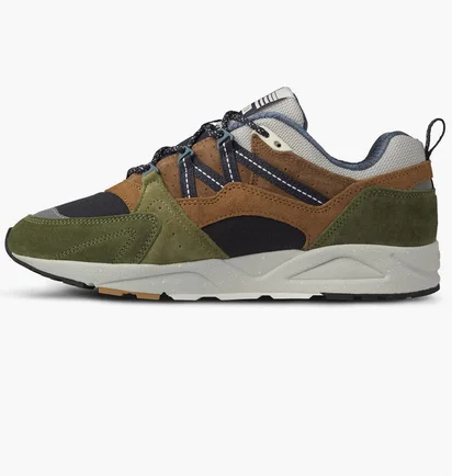 Кроссовки унисекс Karhu Trees Of Finland Pack Fusion 2.0 Brown/Green F804131