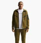 Толстовка мужская Nike Tech Fleece Fz Wr Olive HV0949-368