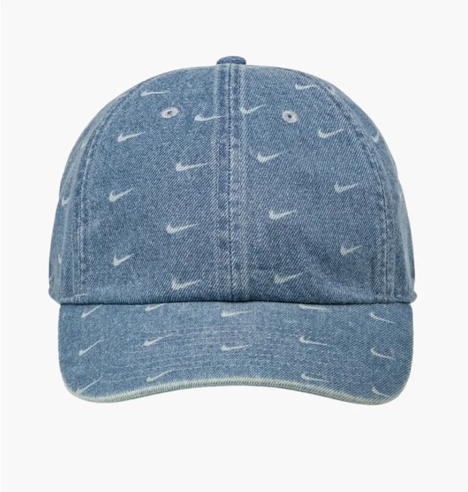 Кепка унисекс Nike Unstructured Denim Blue HQ0360-429