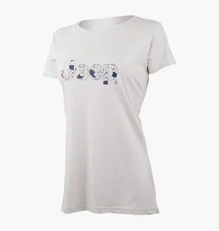Футболка жіноча Jeep T-Shirt Botanical Print J22W White O102612-J863