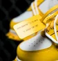 Кроссовки мужские Nike X Off-White™ Air Force 1 Mid Sp Lthr Yellow/White DR0500-101