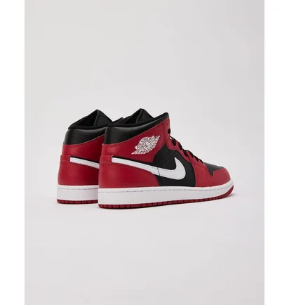 Кроссовки мужские Air Jordan 1 Mid Red/Black DQ8426-061