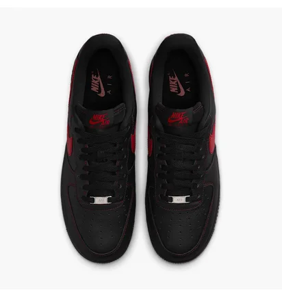 Кроссовки мужские Nike Air Force 1 Low 07 Lv8 Bred Black HQ2037-005