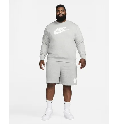 Свитшот мужской Nike Sportswear Club Fleece Graphic Crew Grey Dq4912-063