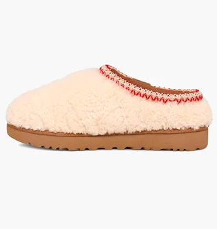 Тапочки женские UGG Tasman Maxi Curly Slipper Natural Beige 1158356-NAT