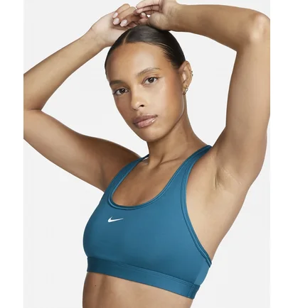 Топ женский Nike Swoosh Light Support Blue DX6817-381