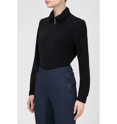 Кофта женская Cmp Fleece Sweat Black 3G27836-U901