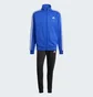 Спортивный костюм мужской Adidas Basic 3-Stripes Fleece Blue/Black IY6665