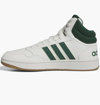 Кроссовки мужские Adidas Hoops 3.0 Mid Lifestyle Basketball Classic Vintage Shoes White IG5570