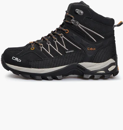 Ботинки мужские CMP Rigel Mid Trekking Shoes Wp Black 3Q12947-U951