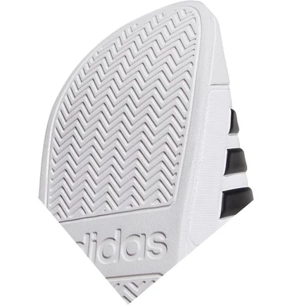Тапочки унисекс Adidas Slides Sportswear Cf Adilette White/Black AQ1702