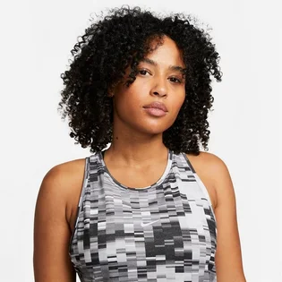 Майка женская Nike Crew Neck Athlete Dri-Fit Camo/Grey DX7898-010