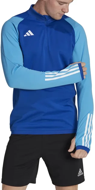 Кофта мужская Adidas Long-Sleeve T-Shirt Tiro23 C Tr Top Blue HU1309