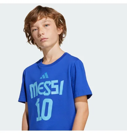 Футболка детская Adidas Performance Messi Blue JJ1417