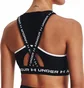 Топ женский Under Armour Soutien-Gorge Crossback Mid Black 1370069-001