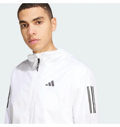 Вітровка чоловіча Adidas Own The Run Colorblock White JC9892