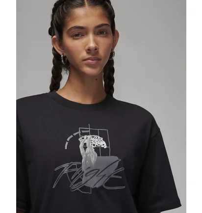 Футболка женская Air Jordan Graphic T-Shirt Black FD7244-010
