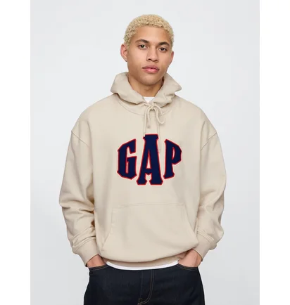 Худи мужское Gap Vintagesoft Beige F36-070